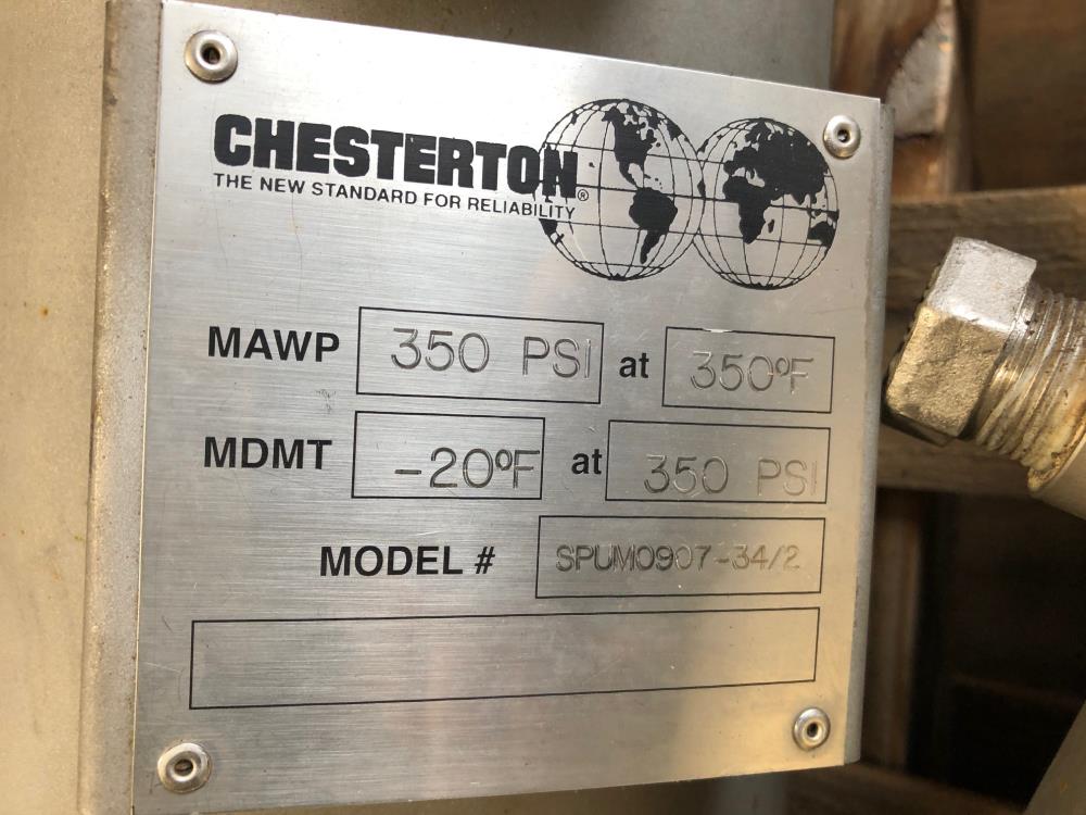 Chesterton 3-Gallon Stainless Steel Seal Pot Tank SPUM0907